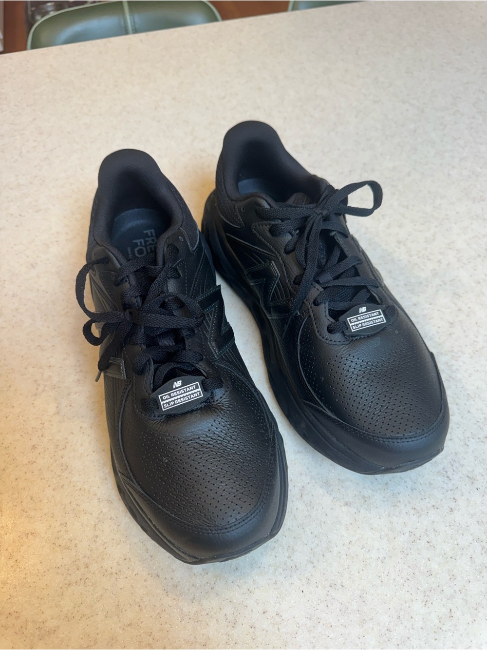 New Balance Men's All-Black Athletic Sneakers
